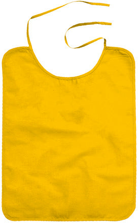 Bavaglino da adulto con lacci Saffron