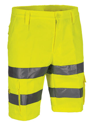 Pantalone corto da lavoro multitasche ad alta visibilità Kobuk