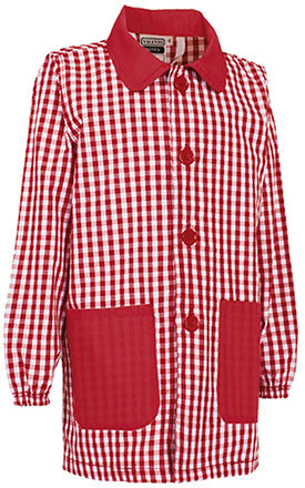 Grembiule per bambini con colletto a camicia Notes