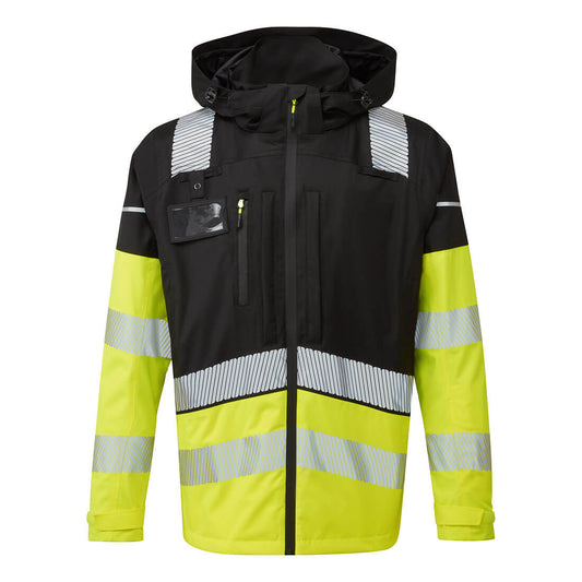 BX323YBR - Giacca antipioggia Ultimate Modular Hi-Vis in