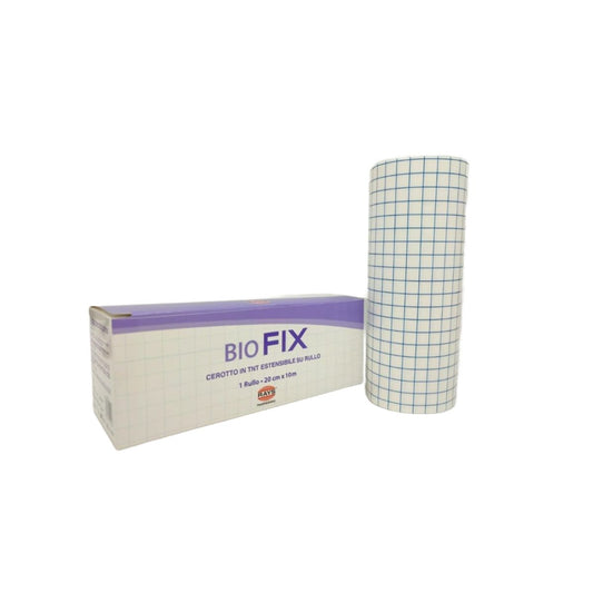 BIOFIX Cerotto in TNT estensibile su Rullo 20cm x 10mt
