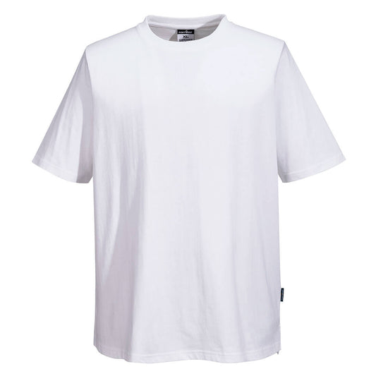 C195WHR - Camiseta Chef de algodón MeshAir