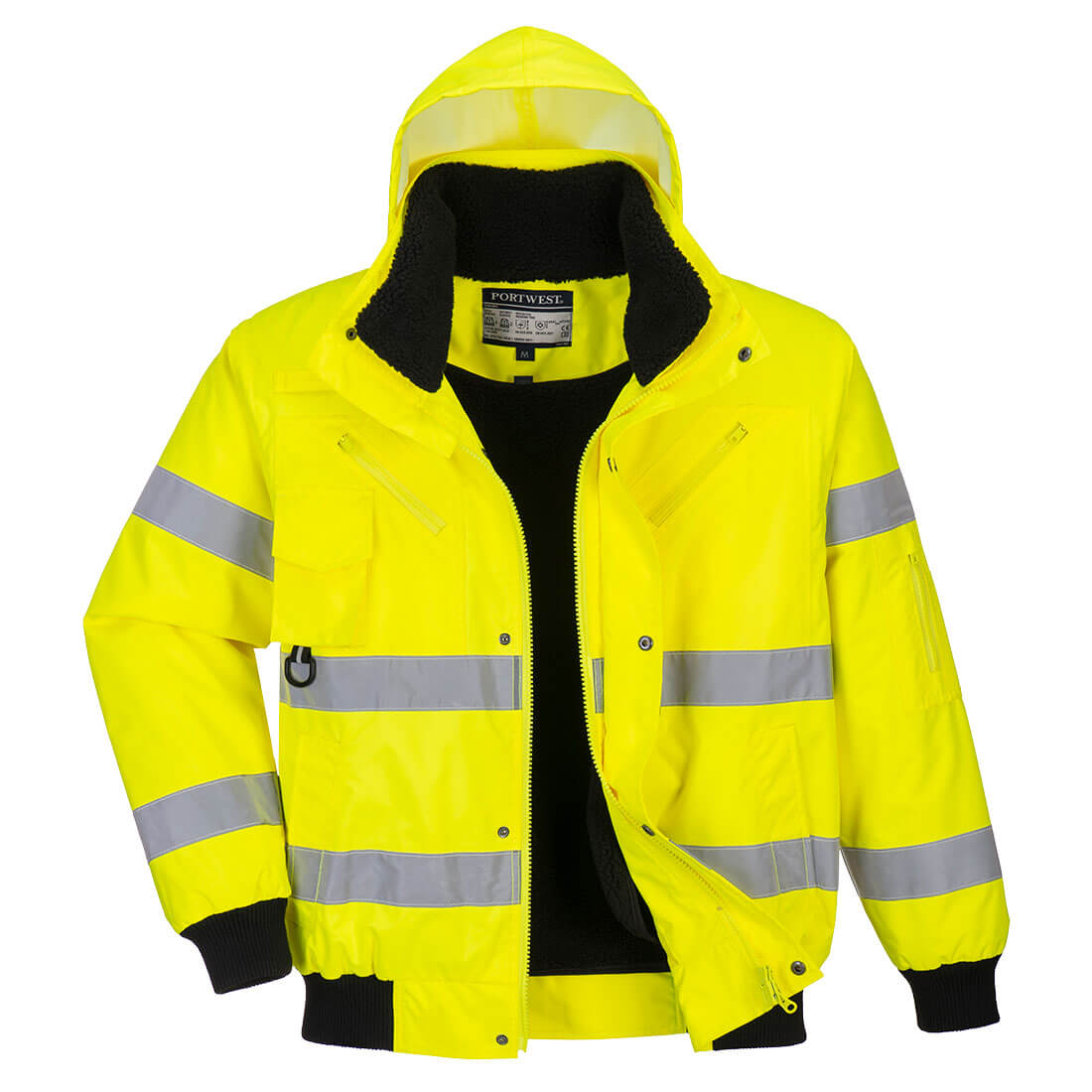 C467YER - Bomber 3 in 1 Hi-Vis