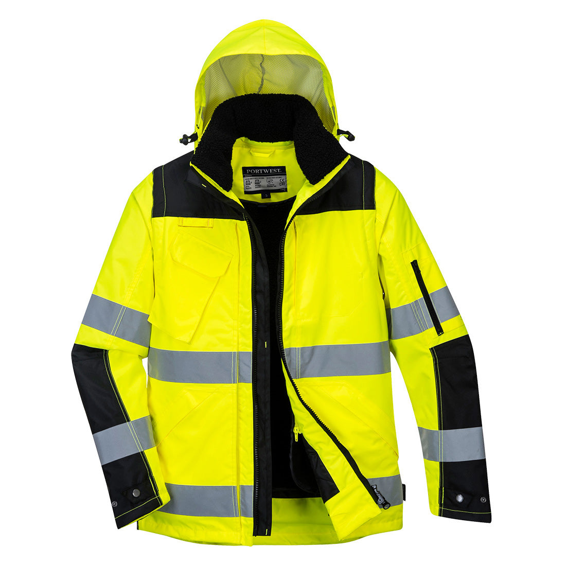 C469YBR - Giacca 3 in 1 Pro Hi-Vis