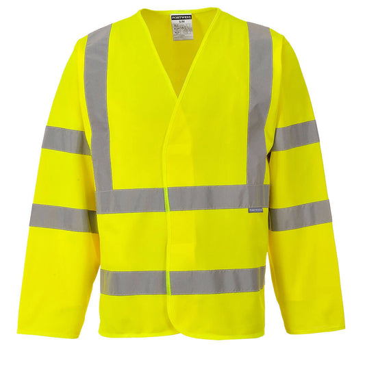 C473YER - Giacca con due bande e bretelle Hi-Vis