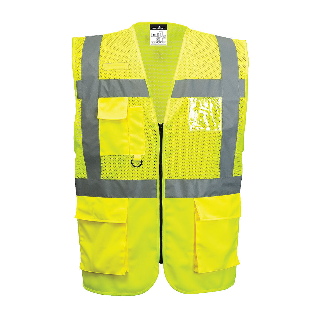 C496YER - Gilet Executive Madrid Mesh Hi-Vis