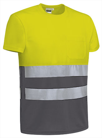 T-shirt bicolore ad alta visibilità Demolition