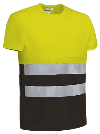T-shirt bicolore ad alta visibilità Demolition