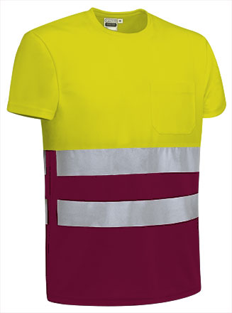 T-shirt bicolore ad alta visibilità Demolition