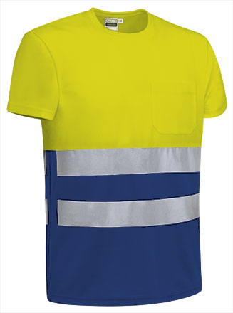 T-shirt bicolore ad alta visibilità Demolition