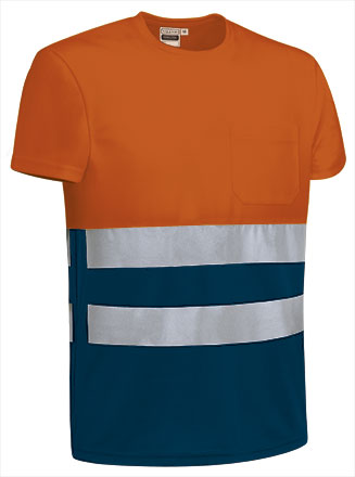 T-shirt bicolore ad alta visibilità Demolition