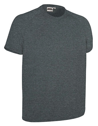 T-shirt tecnica manica corta con disegno melange Revolution