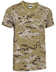 T-shirt manica corta con disegno mimetico pixelato Soldier