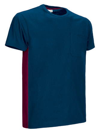 T-shirt manica corta con taschino Thunder