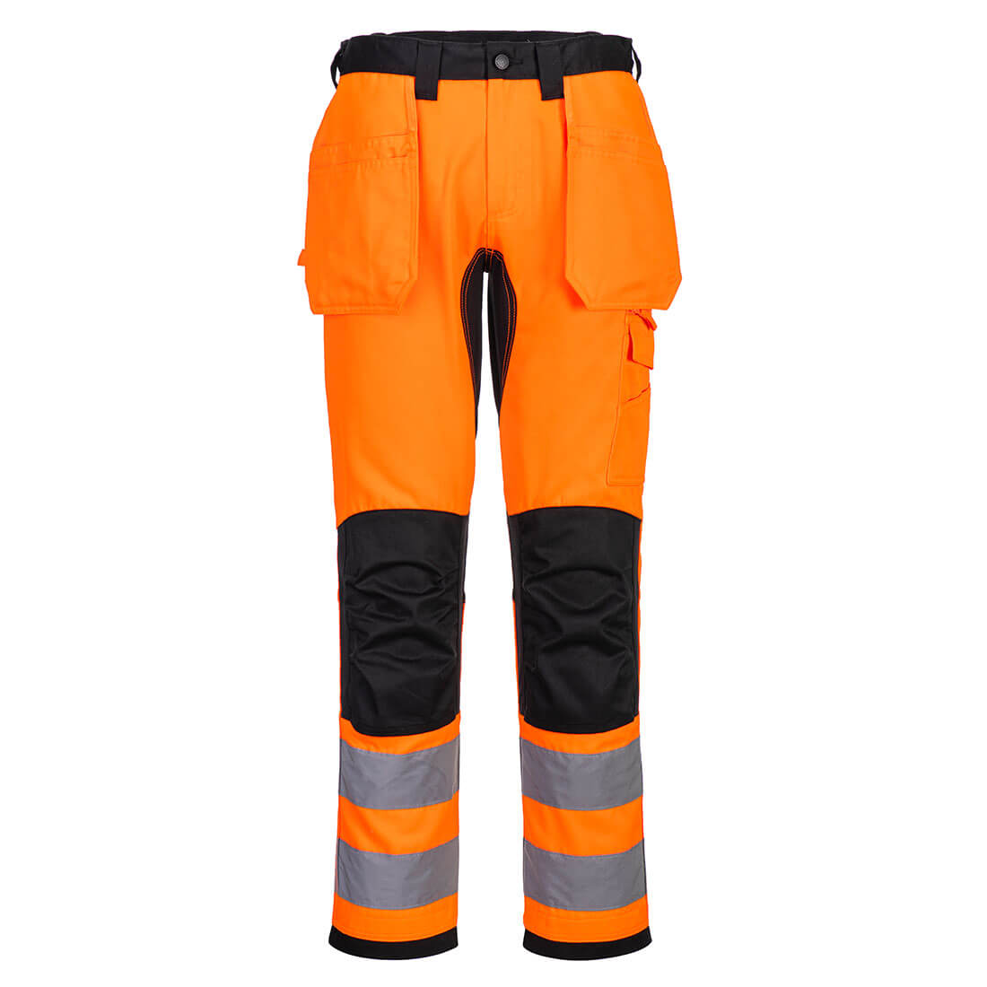 CD889OBR - WX2 Eco Pantalón con bolsillo tipo funda desmontable de alta visibilidad