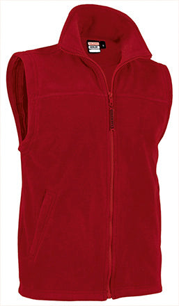 Gilet pile con due tasche Cerler