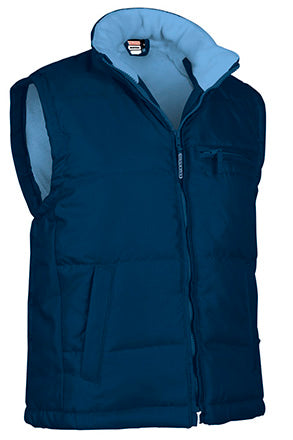 Gilet imbottito con pile Montana