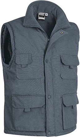 Gilet da lavoro multitasche trapuntato con pile Truman