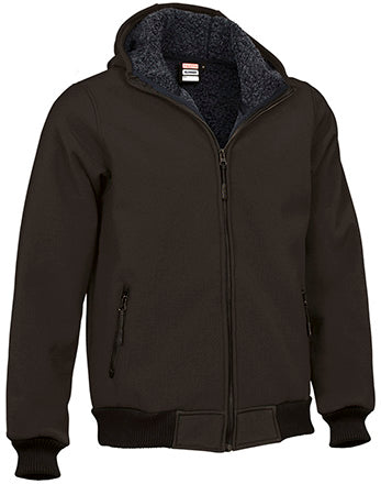 Giacca con cappuccio softshell Blummer