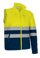 Giacca staccabile softshell bicolore Brampton