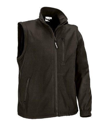 Giacca staccabile softshell con maniche smontabile Halifax