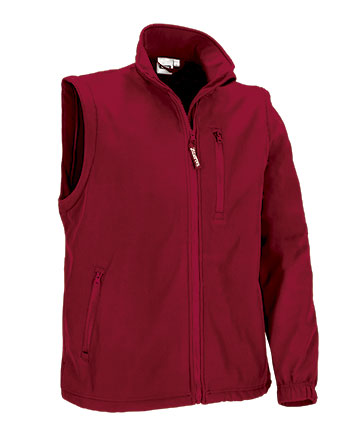 Giacca staccabile softshell con maniche smontabile Halifax