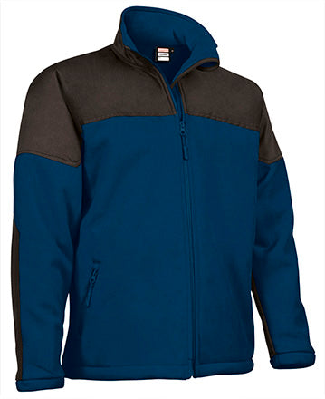 Giacca pile softshell rinforzata bicolore Makalu