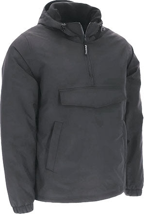 Anorak con cappuccio e mezza zip Oak