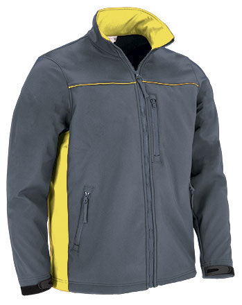 Giacca softshell bicolore con tre tasche Thunder