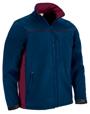 Giacca softshell bicolore con tre tasche Thunder