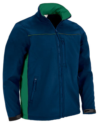 Giacca softshell bicolore con tre tasche Thunder