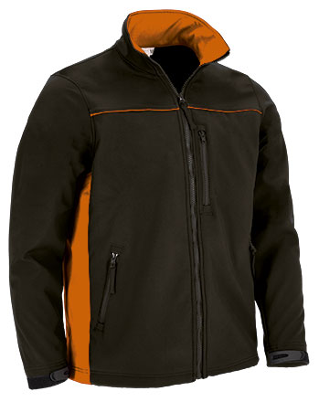 Giacca softshell bicolore con tre tasche Thunder