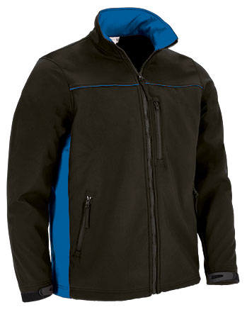 Giacca softshell bicolore con tre tasche Thunder