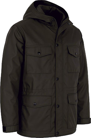 Parka impermeabile con cappuccio e pile Westport