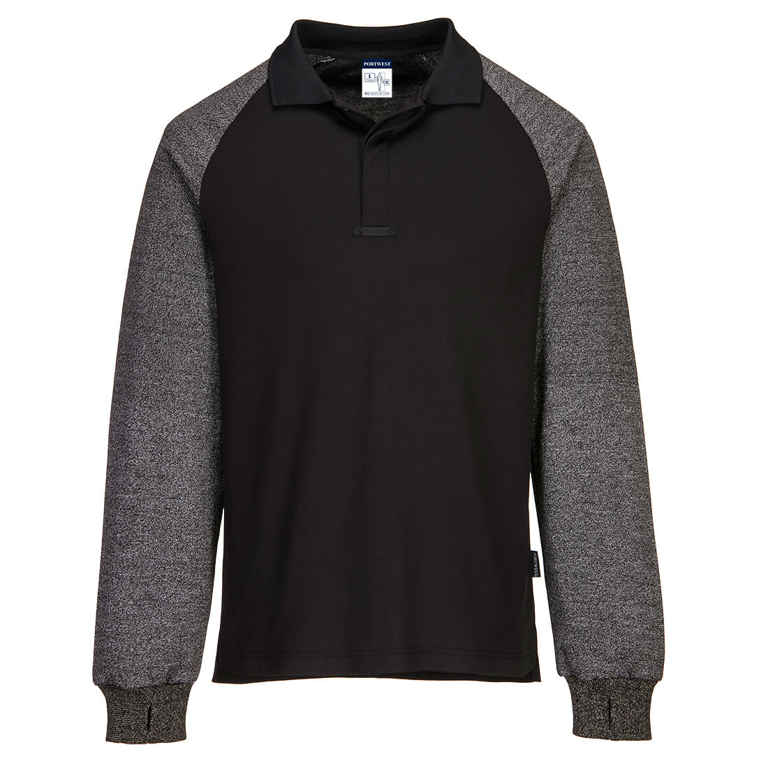 CR15BKR - Polo con maniche resistenti al taglio