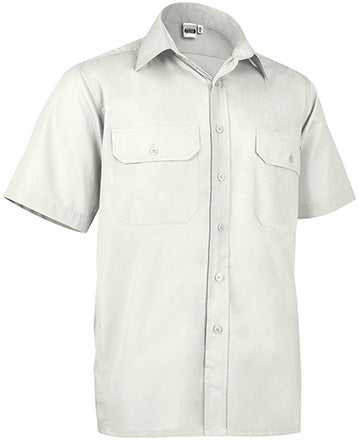 Camicia manica corta con due tasche Academy