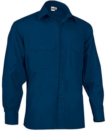 Camicia manica lunga e due tasche Academy