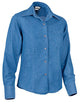 Camicia in jeans da donna manica lunga Panter