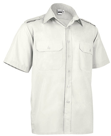 Camicia manica corta con spallacci e due tasche Vigilant