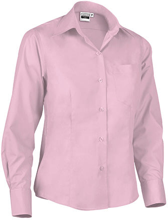 Camicia da donna con manica lunga e taschino Star