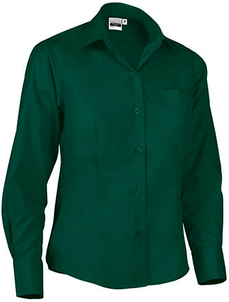 Camicia da donna con manica lunga e taschino Star
