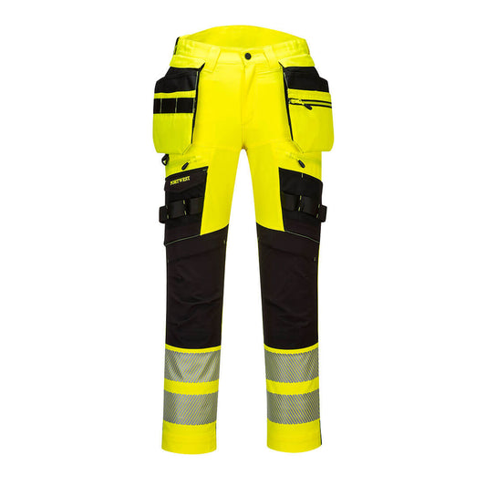 DX442YBR - Pantaloni DX4 ad alta visibilità con tasca Holster staccabile