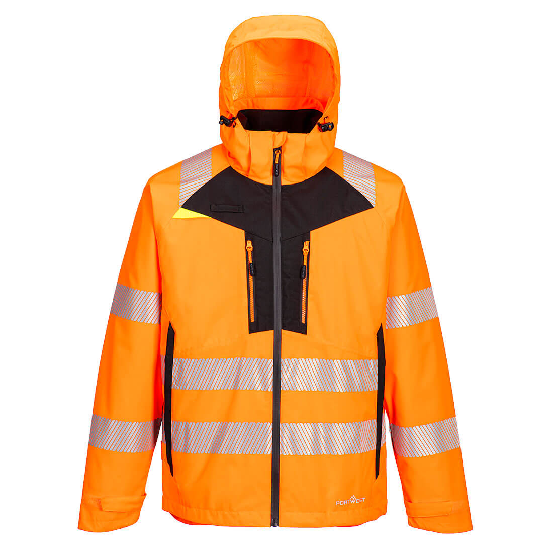 DX466OBR - Chaqueta de invierno de alta visibilidad DX4 4 en 1