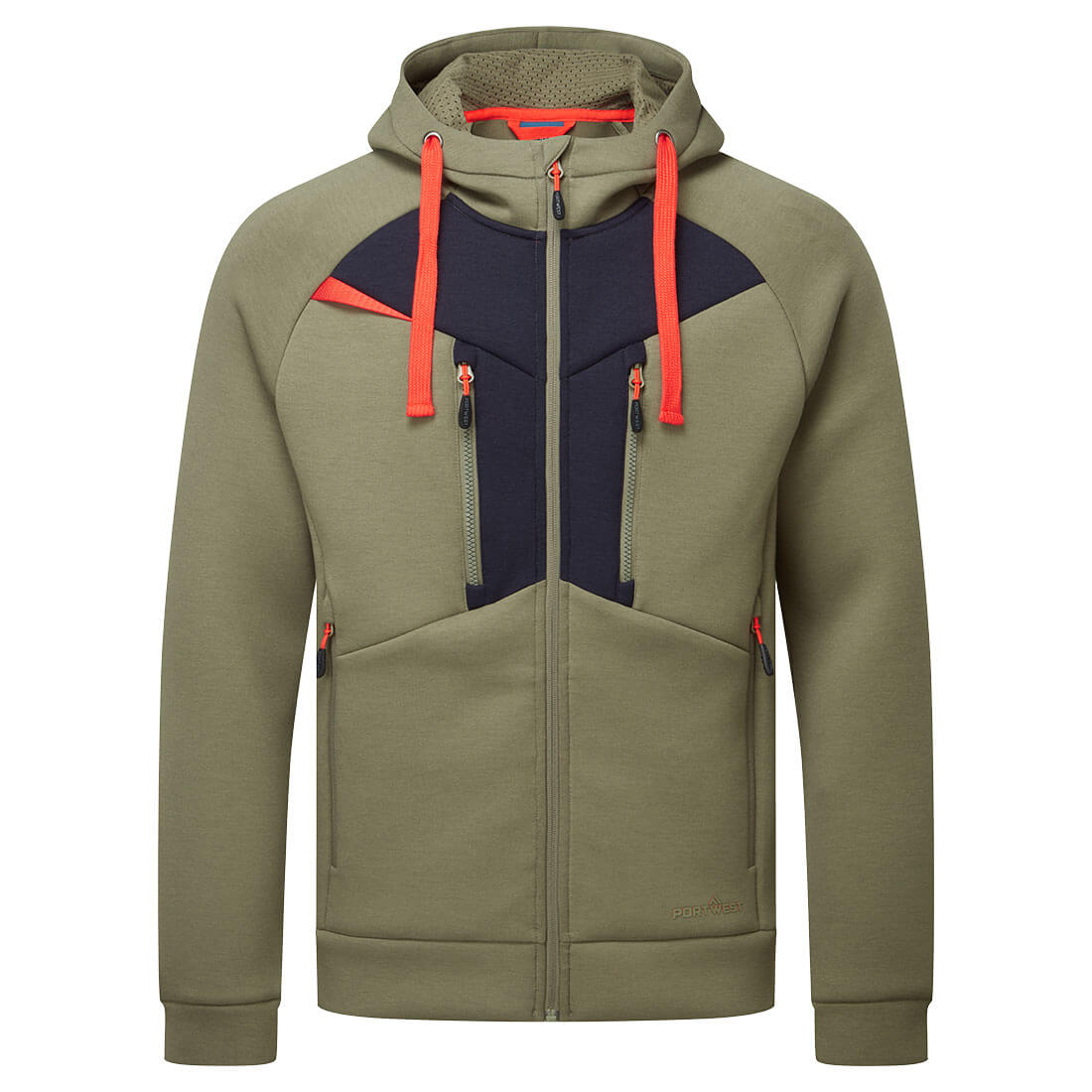 DX472MOR - Felpa con zip DX4
