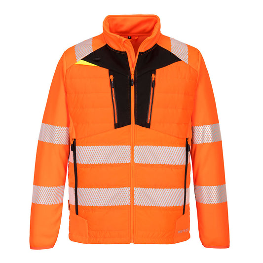 DX473OBR - Chaqueta de alta visibilidad Hybrid Baffle DX4