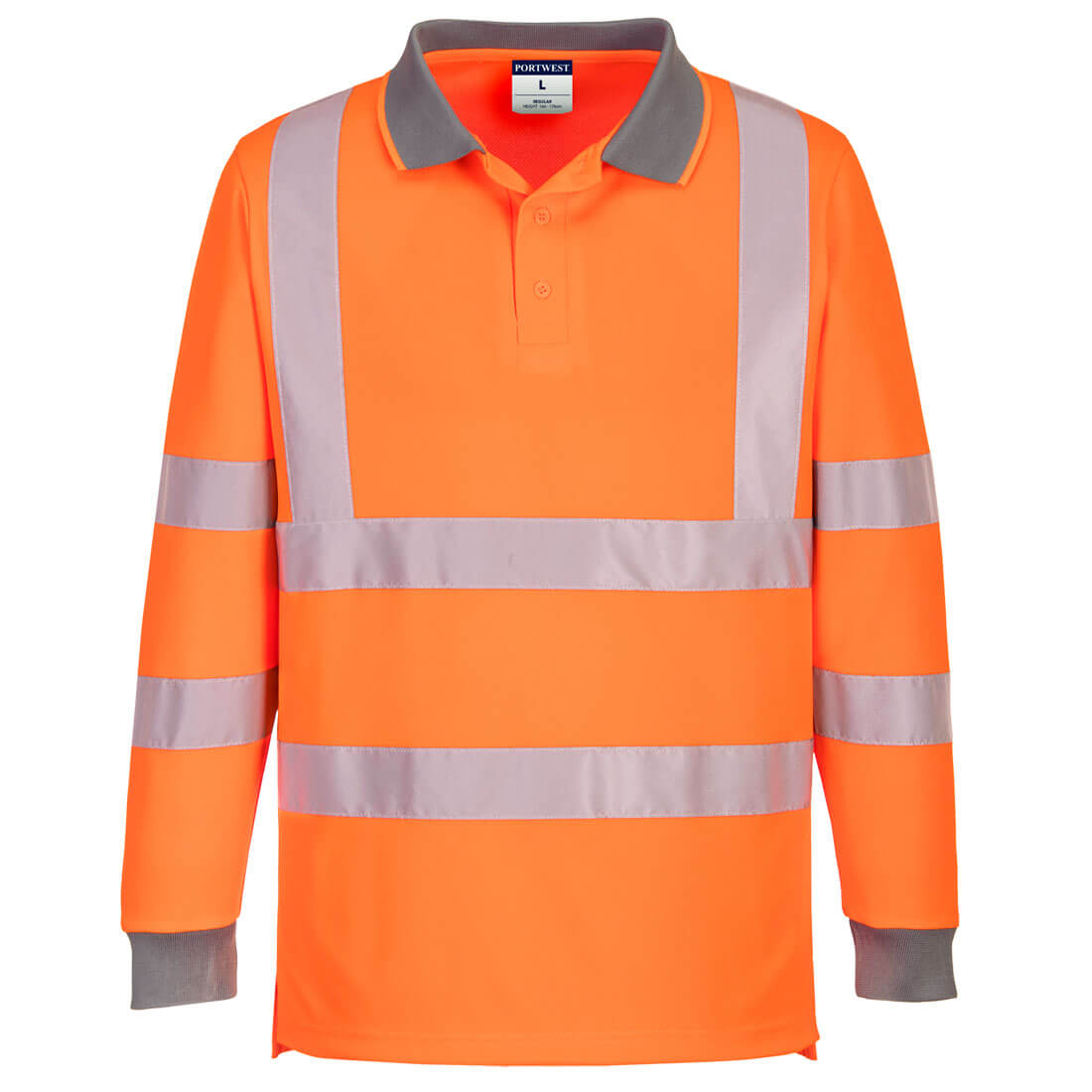 EC11ORR - Polo Eco Hi-Vis M/L (confezione da 6)