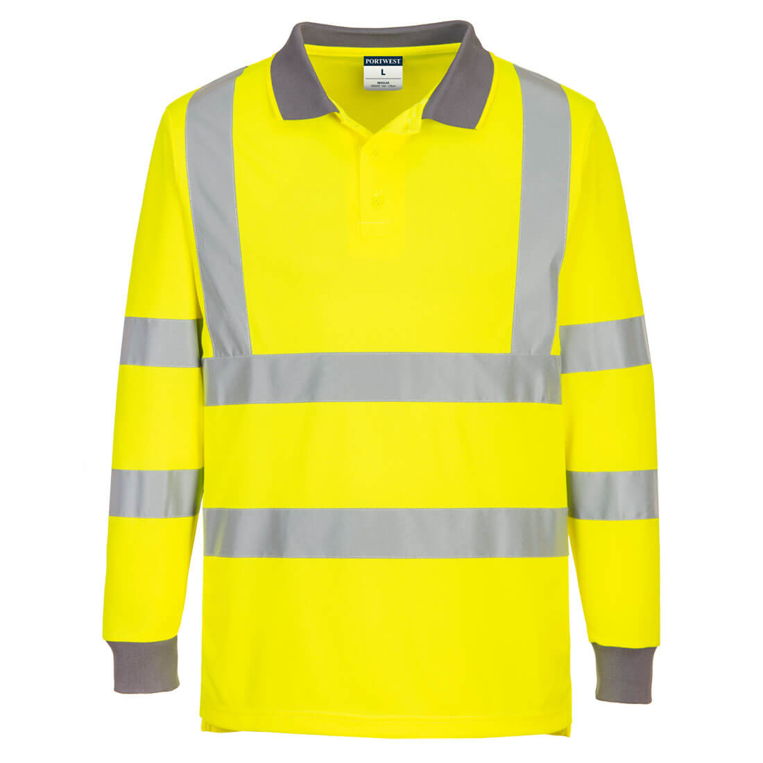 EC11YER - Polo Eco Hi-Vis M/L (confezione da 6)