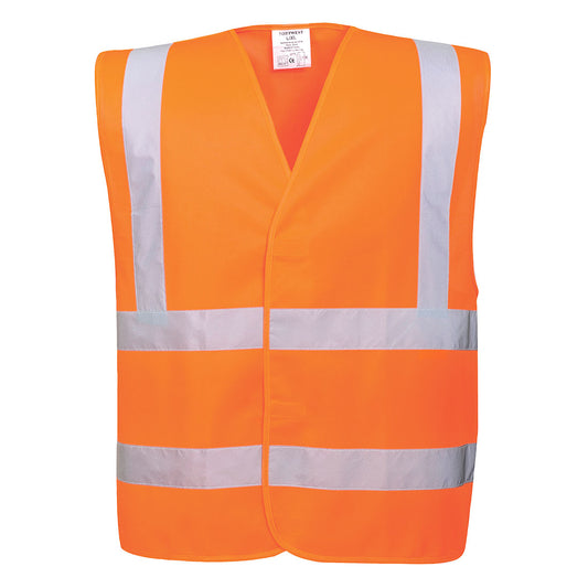 EC76ORR - Gilet ad alta visibilità Eco (confezione da 10)
