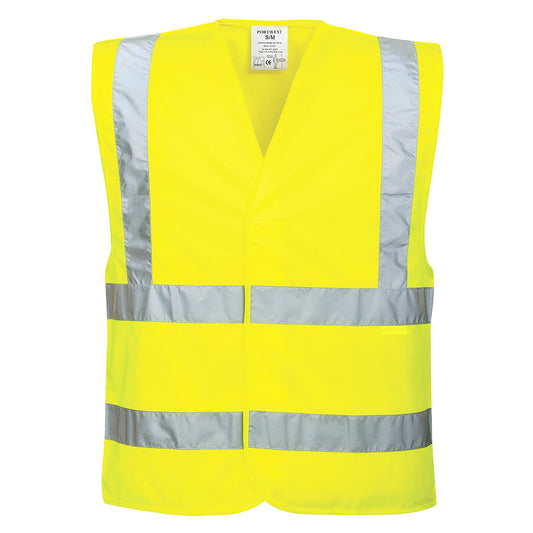 EC76YER - Gilet ad alta visibilità Eco (confezione da 10)
