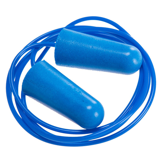 EP30BLU - Tappi in PU rilevabili con cordino (200 paia)
